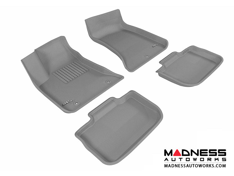 3D MAXpider 2011-2019 Chrysler 300/300C Rwd Kagu 1st & 2nd Row Floormats - Gray