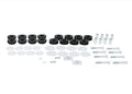 Body mount - bushings 16 Bushings 8 Tubes 2 Plates 10 Bolts 18 Washers Grease Install Guide
