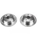 Power Stop 97-01 Lexus ES300 Rear Evolution Drilled & Slotted Rotors - Pair