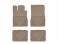 WeatherTech 73-80 Mercedes-Benz 450SLC Front and Rear Rubber Mats - Tan