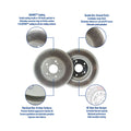 Centric 03-09 Chevrolet C4500 Kodiak GCX Brake Rotors - Front/Rear