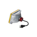 RETROBRIGHT LED YELLOW SEALED 4X6 RECT