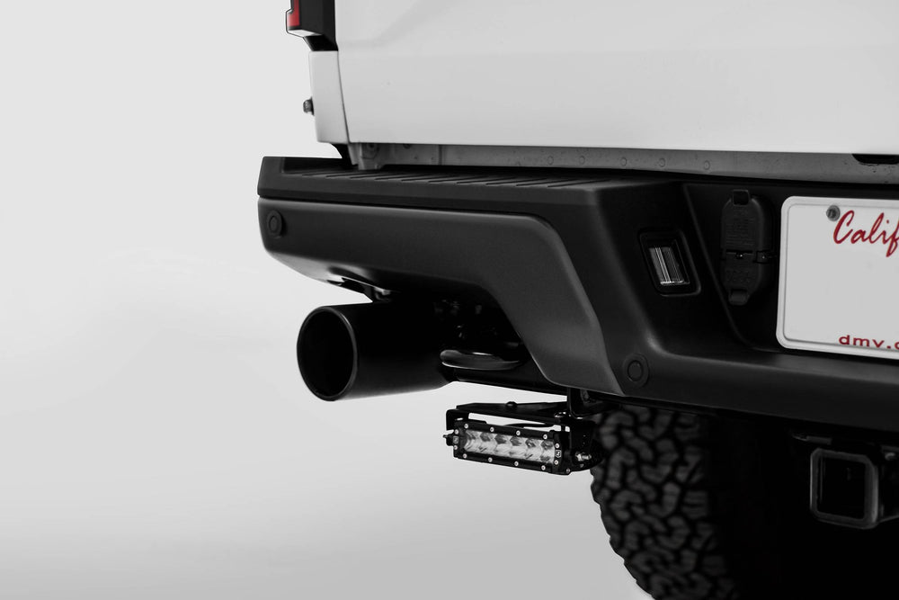 ~(6 lbs. 14X9X8)~ 2017 Ford F150 Raptor Rear Bumper Frame LED Light Bar Mounts (Brackets Only) to mount (2) 6 IN ZROADZ Slim Line LED or similar light - Bolt On Easy Install