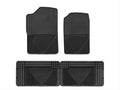 WeatherTech 80-99 GMC C/K Series Pickup Front and Rear Rubber Mats - Black