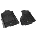 Rugged Ridge Floor Liner Front Black 2012-2018 Dodge Ram 1500 Quad Cab