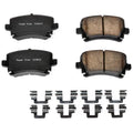 Power Stop 06-09 Audi A3 Rear Z17 Evolution Ceramic Brake Pads w/Hardware