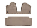 WeatherTech Tan Front and Rear Floorliners - Over The Hump Fits -20-16 Chrysler Dodge 455621-450272