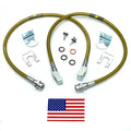 Superlift 82-86 Jeep CJ w/ 2-4in Lift Kit (Pair) Bullet Proof Brake Hoses