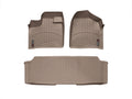 WeatherTech Tan Front and Rear Floorliners Fits -20-16 Chrysler Dodge 454211-450272
