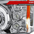HALO LED PROJECTOR CHROME