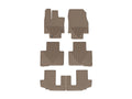 WeatherTech Tan Front Rear and Rear All-Weather Floor Mats Fits -20-25 Toyota W540TN-W541TN-W542TN