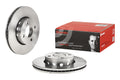 Brembo 93-95 Audi 90/94-98 Cabriolet/90-91 Coupe Quattro Front Premium OE Equivalent Rotor