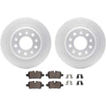 DFC 20-25 Buick Envista Rear Geospec Rotors with 5000 Advanced Brake Pads w/Hardware