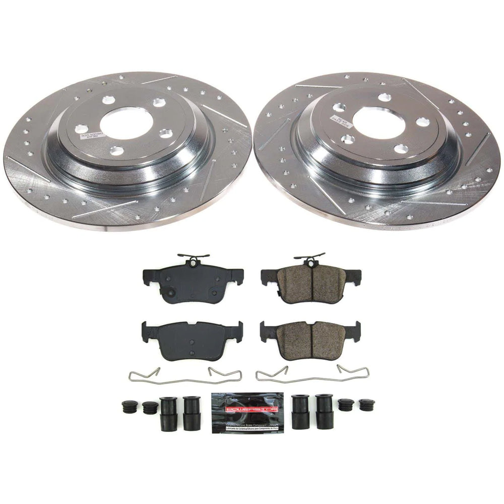 Power Stop 2023 Ford Bronco Sport Rear Z23 Evolution Brake Kit