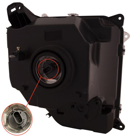 JP LBRTY 0812 HEADLIGHT ASSY(W/O BLACK BAZELW/O FOG LAMPS)