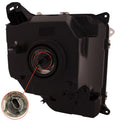 JP LBRTY 0812 HEADLIGHT ASSY(W/O BLACK BAZELW/O FOG LAMPS)