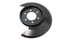 Kentrol 55-83 Jeep CJ Disc Brake Dust Cover Jeep Black Powdercoat Stainless