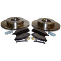 Front Disc Brake Service Kit for Select 78-81 CJ-5, CJ-7, CJ-8 w/ 6 Bolt Flange Crown Automotive