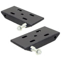 HD Leaf Spring Plates For Use w/2 Inch Springs 76-86 Jeep CJ Front Includes Replaceable Sway Bar Mounts Pair RockJock 4x4