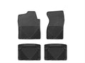 WeatherTech 99 GMC Sierra Front and Rear Rubber Mats - Black