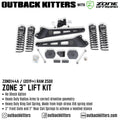 2019-2022 Ram 2500 1.25in Rear Spacer Box Kit
