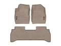 WeatherTech Tan Front and Rear Floorliners Fits -21-26 TrailBlazer 451617-1-4