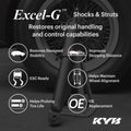 KYB 19-20 Hyundai Santa Fe / 23-25 KIA Telluride (Exc. X-Line & X-Pro) Excel-G Strut - Front Left