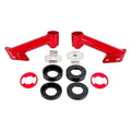 BMR 15-17 S550 Mustang Cradle Bushing Lockout Kit - Red