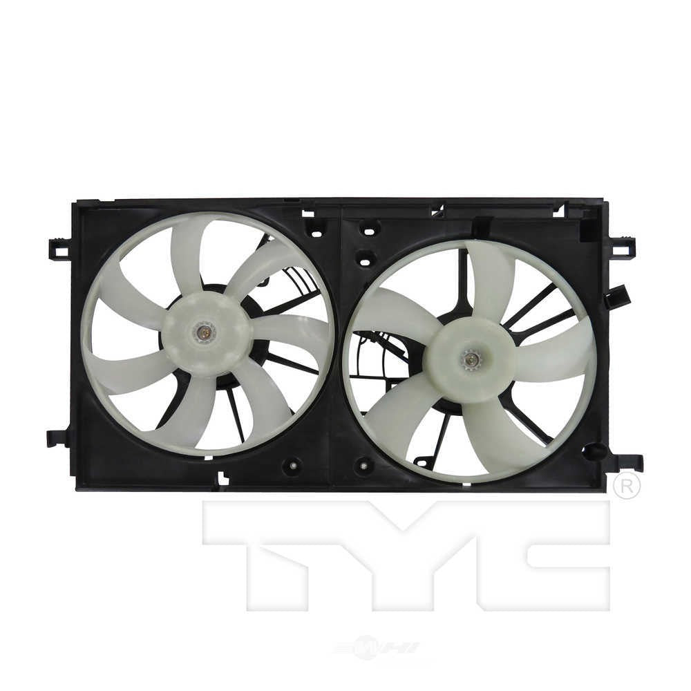 RADIATOR COOLING MOTOR/BLADE/SHROUD DUAL FAN ASSY TOYOTA PRIUS 1622 CAPA