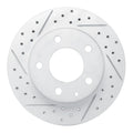 R1 93-03 Ford Probe Front Left Drilled & Slotted Geoperformance Rotor
