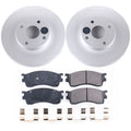Power Stop 01-03 Mazda Protege Front Z17 Evolution Geomet Coated Brake Kit