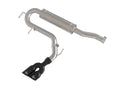 aFe black cat-back exhaust
