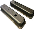 Polished Aluminum Tall-Style Valve Covers Fits 1987-1997 Chevrolet 305-350 Small Block Mr Gasket