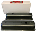 Polished Aluminum Tall-Style Valve Covers Fits 1987-1997 Chevrolet 305-350 Small Block Mr Gasket