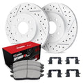 R1 Concepts Brake Rotor- Carbon Coated Fits Pontiac GTO