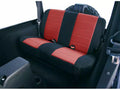 ~(4 lbs. 24X20X4)~ Seat Cover Rear Neoprene Red 80-95 Jeep CJ Wrangler YJ