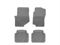 WeatherTech 02-04 Oldsmobile Bravada Front and Rear Rubber Mats - Grey