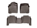 WeatherTech Cocoa Front and Rear Floorliners Fits -20-15 LX 474231-471572