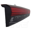 20C HIGHLANDER LED TAIL LIGHT ASSEMBLY PLASTIC INNER LEFT RED/CLEAR