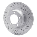 DFC 07-13 Porsche 911 Right Rear Drilled GeoSPEC Coated Rotor