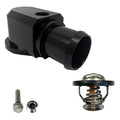 Granatelli 18-19 Jeep Trackhawk Billet Thermostat Housing w/180 Deg Thermostat - Black