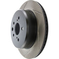 Stoptech auto part installed view