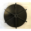 SPINNER, POLY, DISC, 12-3/4IN, STRA