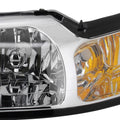 CRYSTAL HOUSING HEADLIGHTS CHROME