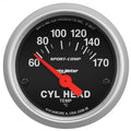~(0.6 lbs. 4X4X4)~ GAUGE CYLINDER HEAD TEMP 2 1/16 IN 60-170degree C ELECTRIC SPORT-COMP