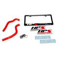 HPS Performance Red Reinforced Silicone Radiator Hose Kit for Honda 03-06 CR85R 2 Stroke