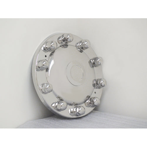 HUB COVER KIT FRONT HUBCOVER KIT 10LUG ON 335MM BC SS