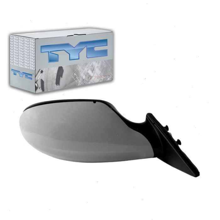 0406 NISSAN ALTIMA RH PWER NONFOLDAWAY OE MIRROR BLACK PTM COVER
