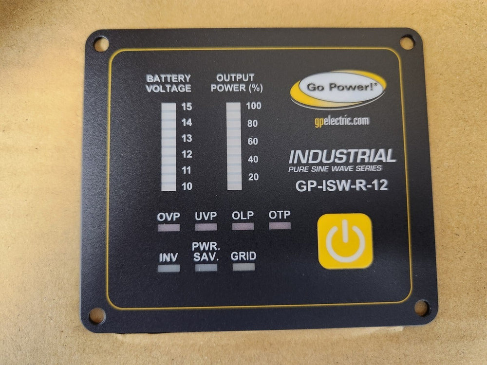 GPISWR12 12 VOLT ISW PURE SINE INVERTER REMOTE 7003000 WATTS