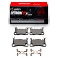 R1 2019-2023 Porsche Cayenne Rear R1 Optimum OE Pads & Hardware Kit